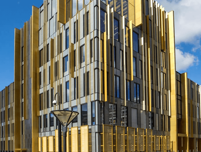 Unique architecture design at University of Birmingham Library