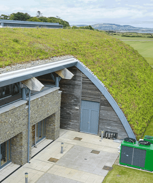 Green roofing at St Andrews